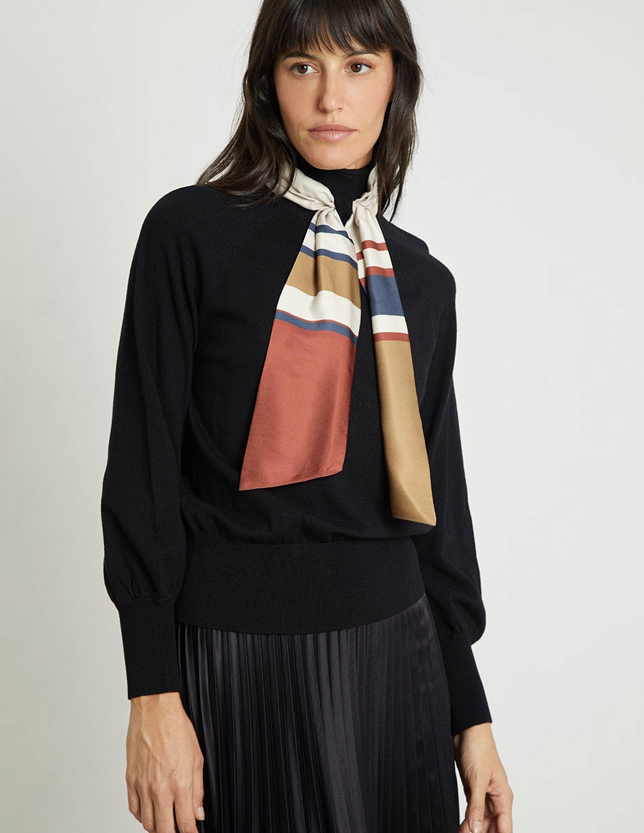 Suéter cuello redondo para mujer 5