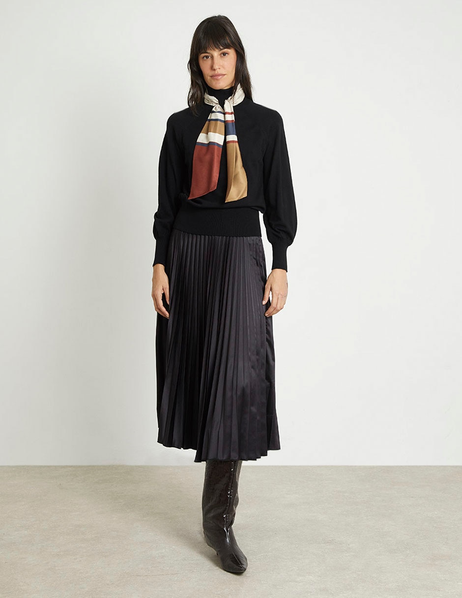 Suéter cuello redondo para mujer 2