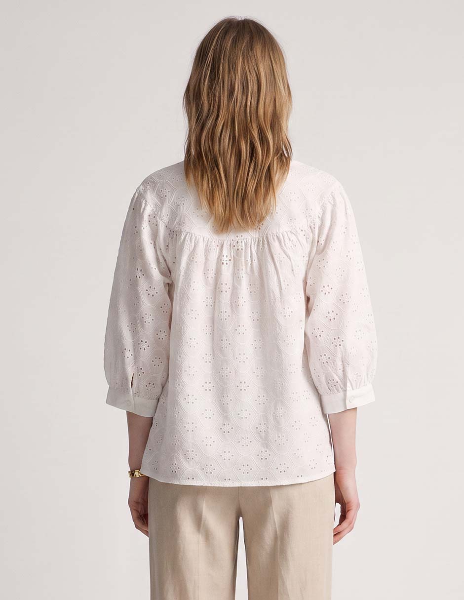 Blusa manga 3/4 para mujer 4