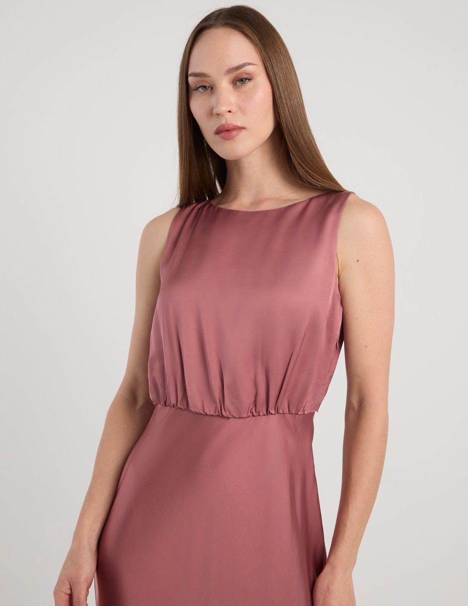 Vestido crop de fiesta
