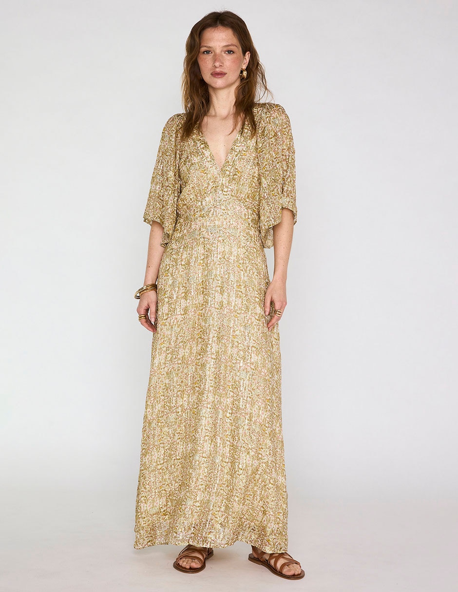 Vestido largo casual para mujer Vestido largo casual para mujer