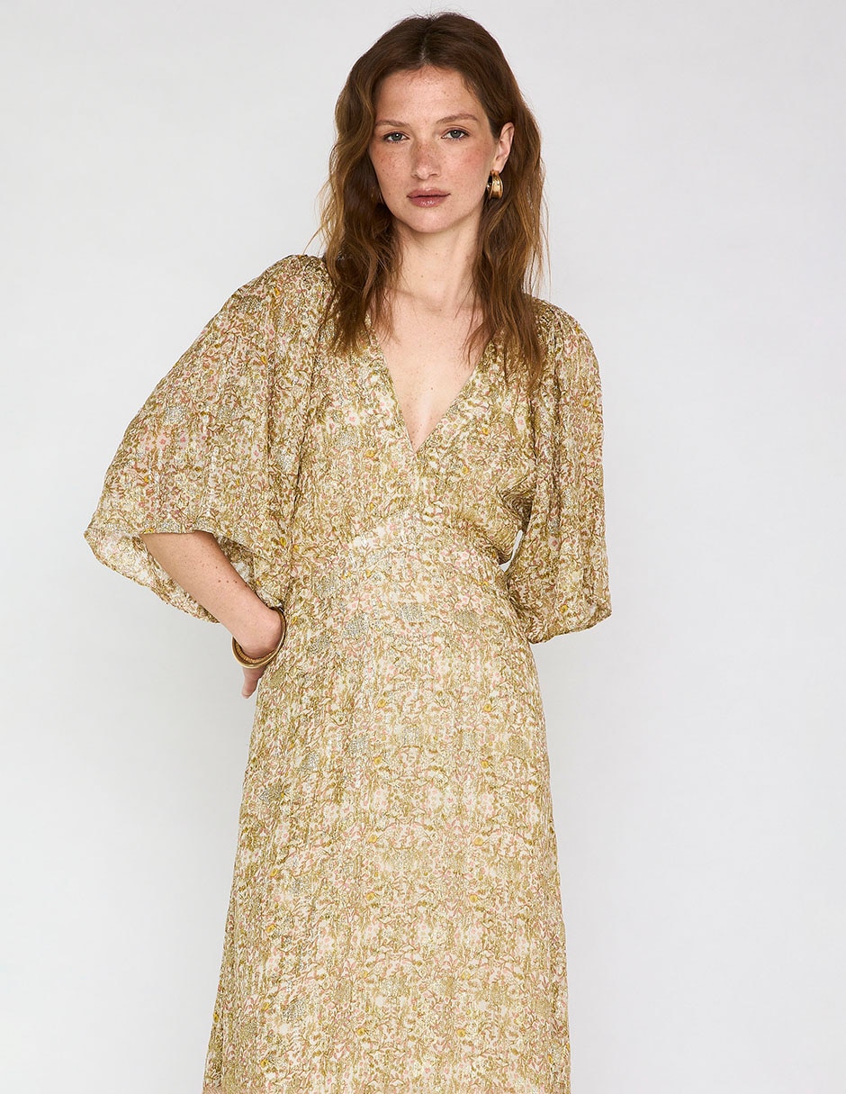 Vestido largo casual para mujer