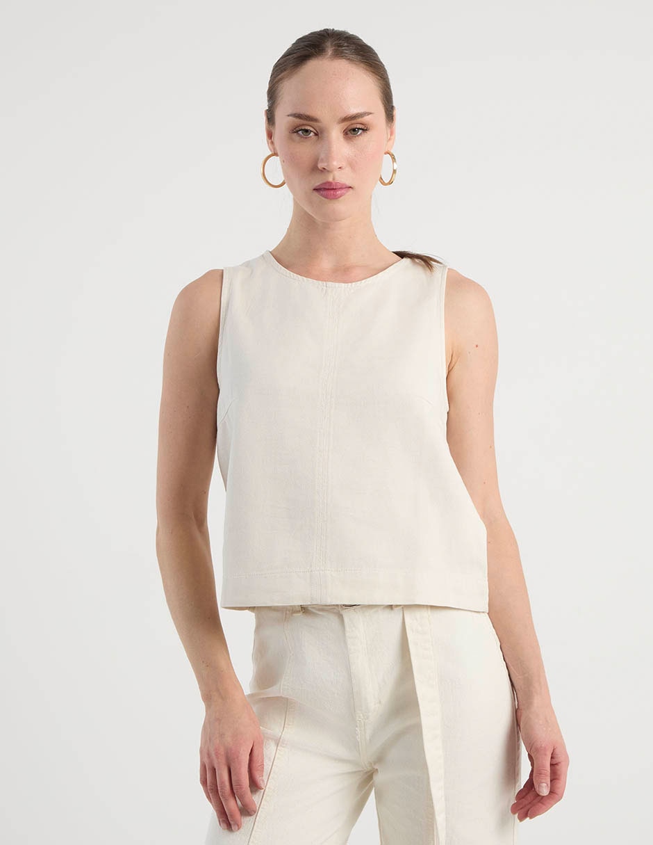 Top maison para mujer