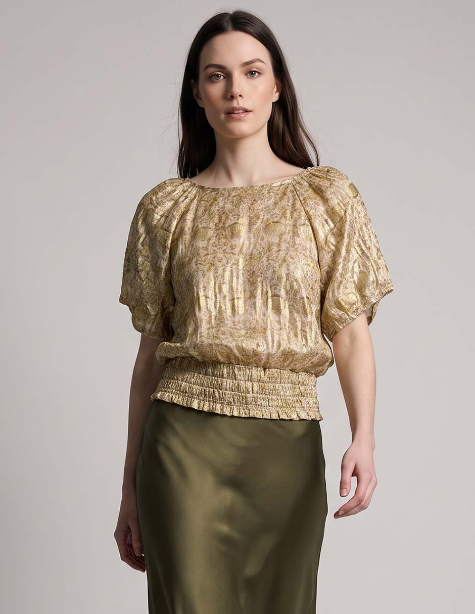 Blusa Maison 123 manga 3/4 para mujer