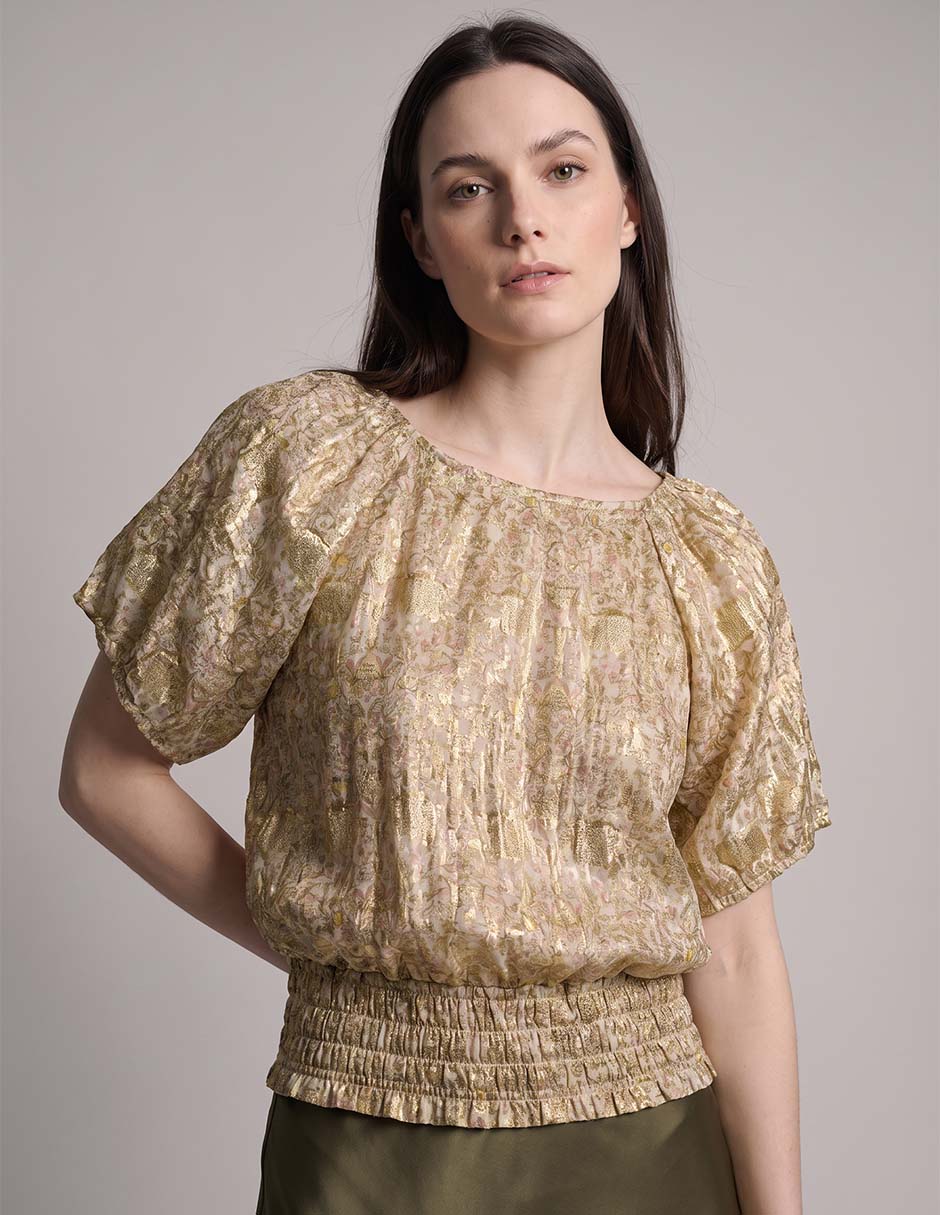 Blusa Maison 123 manga 3/4 para mujer