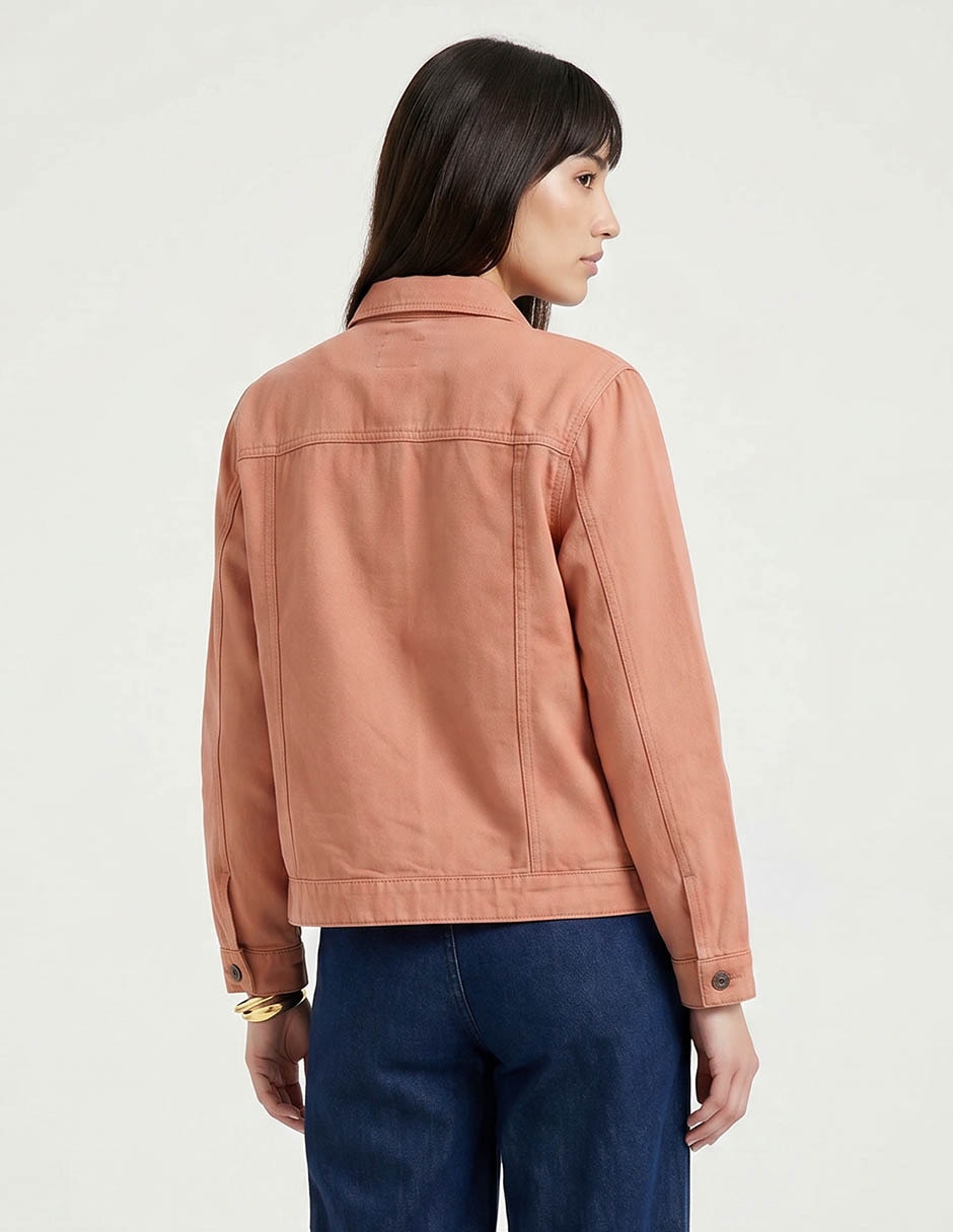 Chamarra casual maison 123 para mujer