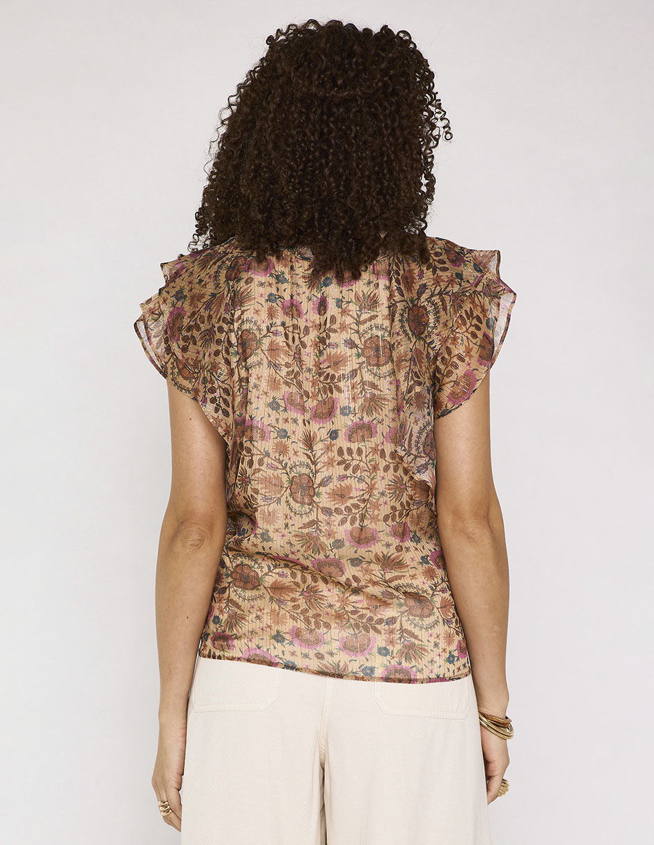 Blusa manga corta para mujer 2