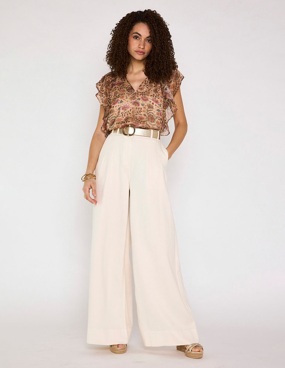 Blusa manga corta para mujer 3