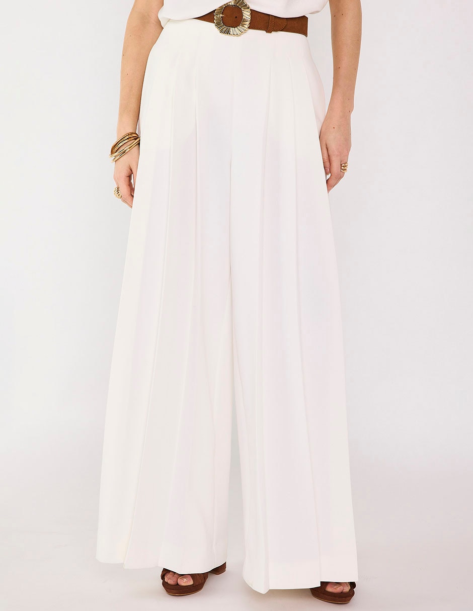 Pantalón relaxed amplio para mujer