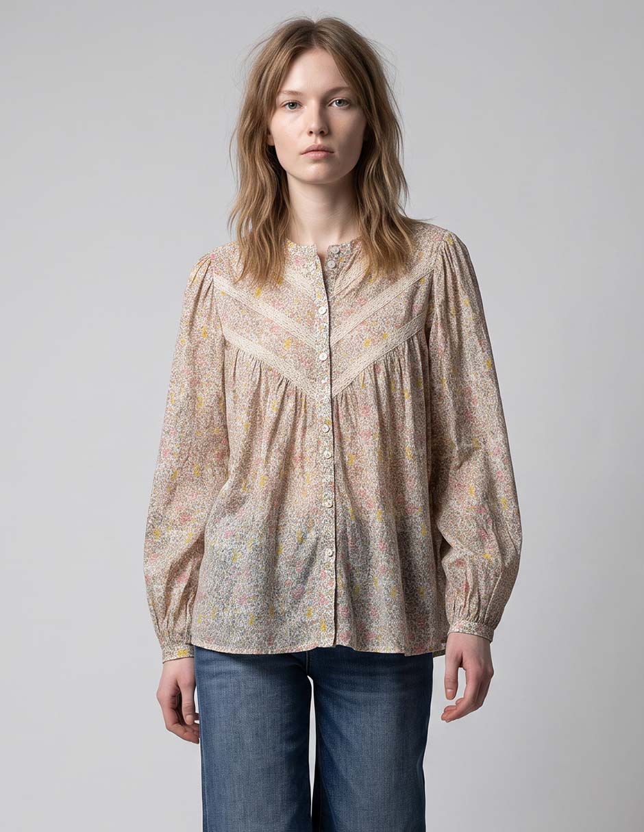 Blusa manga larga para mujer Blusa manga larga para mujer