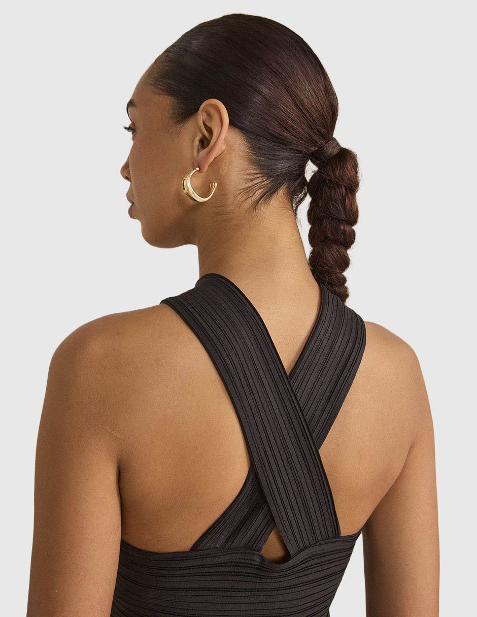 Vestido crop casual Bailey para mujer 2