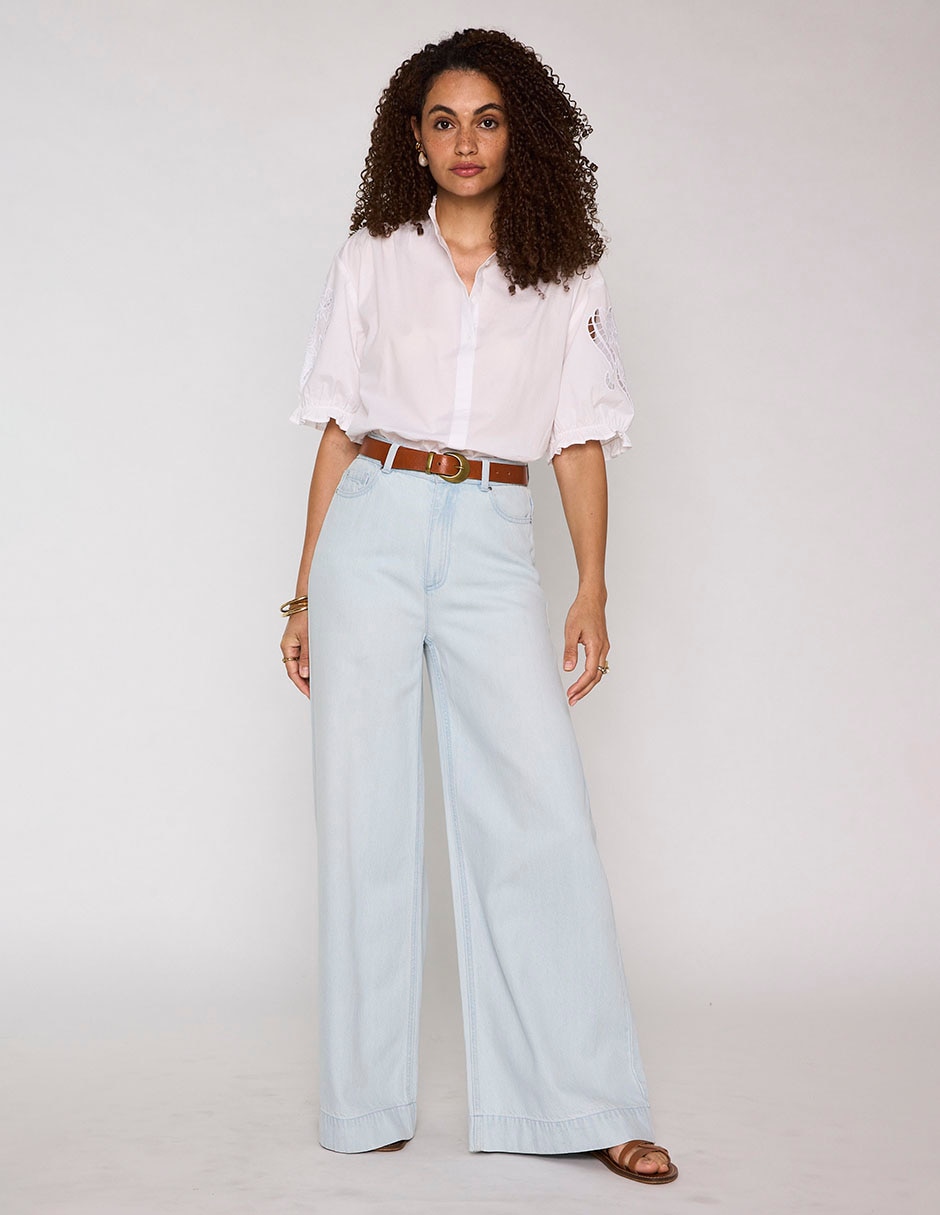 Blusa manga al codo para mujer 3