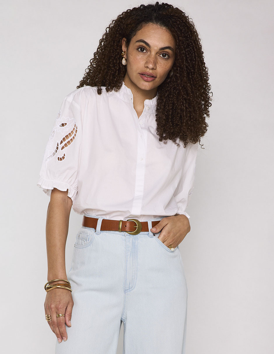 Blusa manga al codo para mujer Blusa manga al codo para mujer