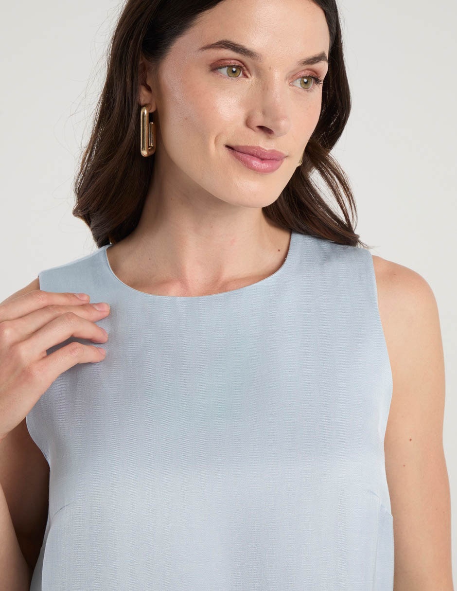 Top Maison 123 cuello redondo