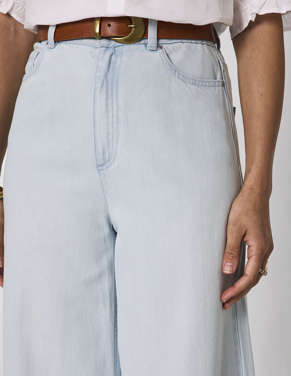 Jeans relaxed amplio para mujer 4