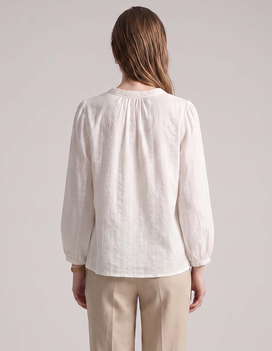 Blusa manga larga para mujer 2