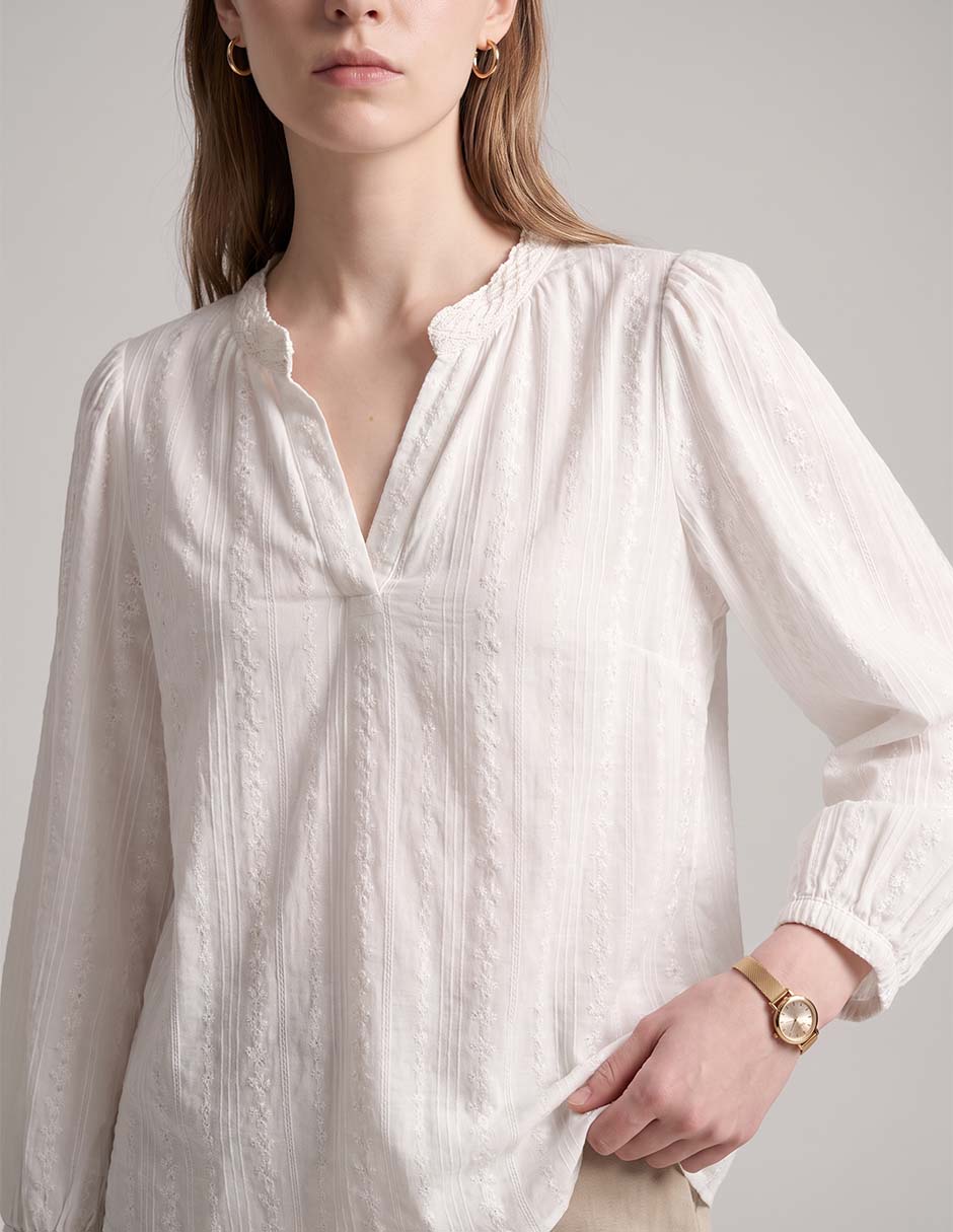 Blusa manga larga para mujer 3