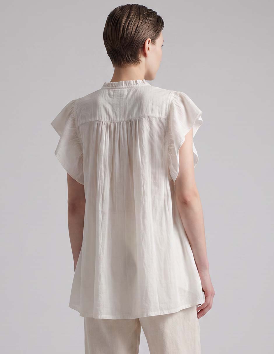 Blusa Maison 123 manga corta para mujer