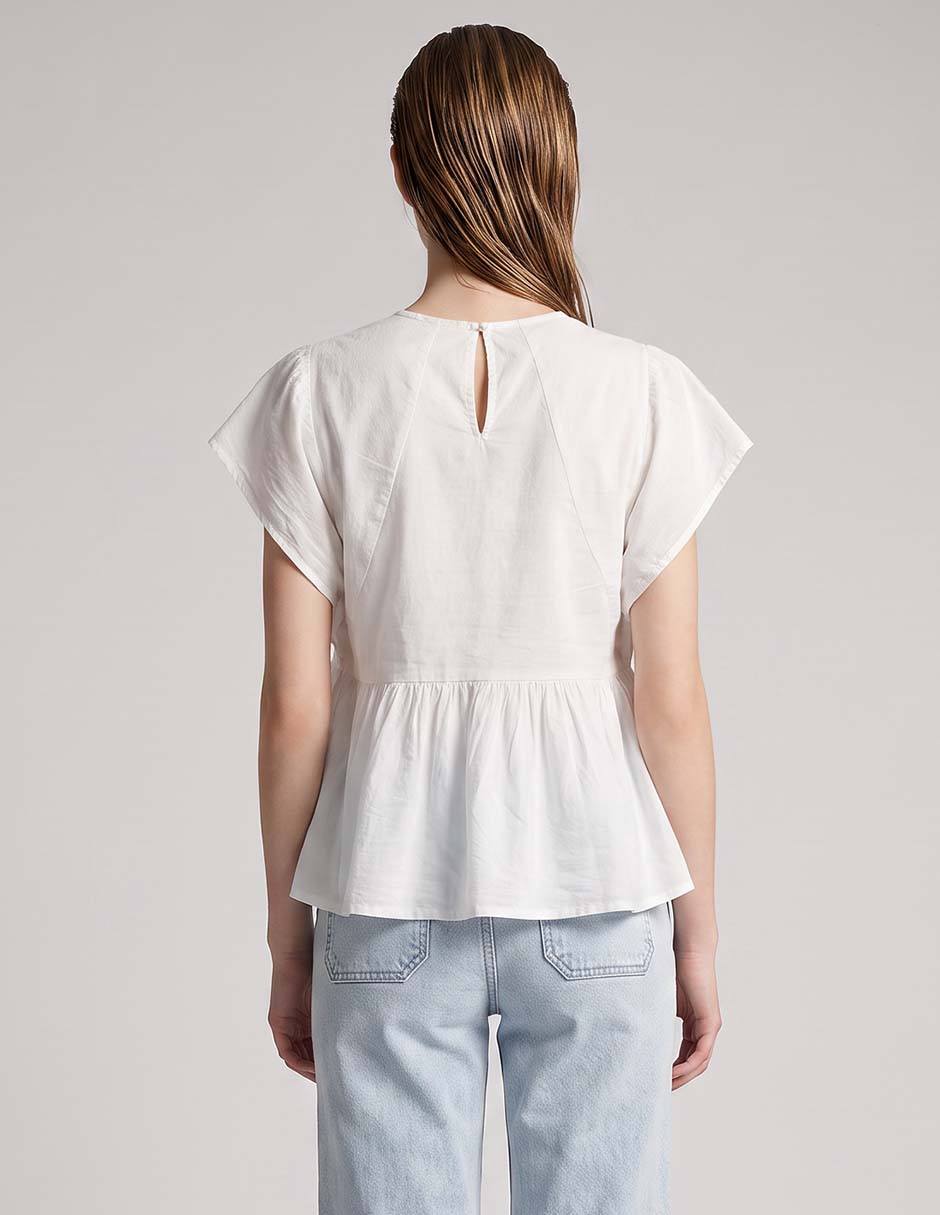 Blusa manga corta para mujer 2