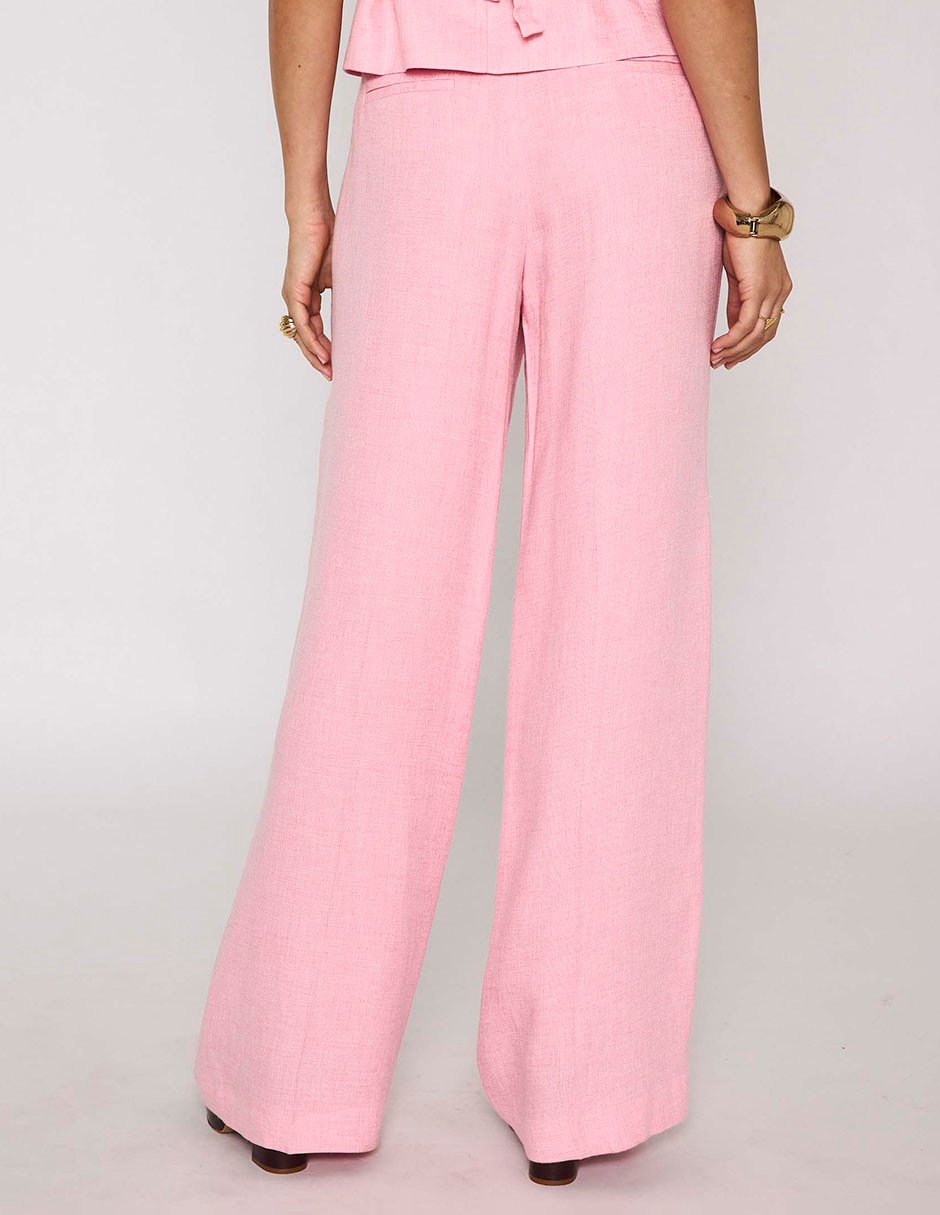 Pantalón de vestir recto para mujer 4