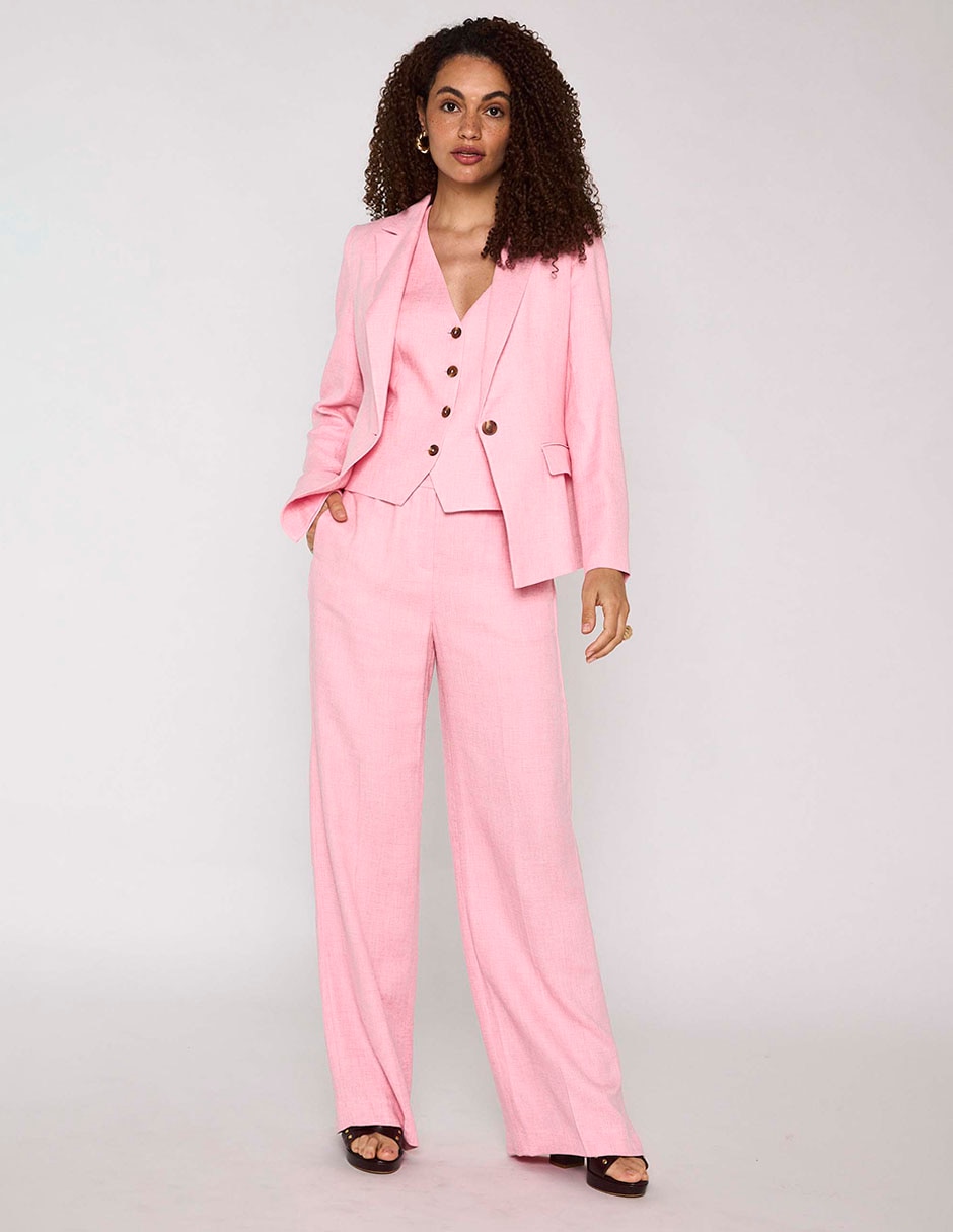 Pantalón de vestir recto para mujer 3