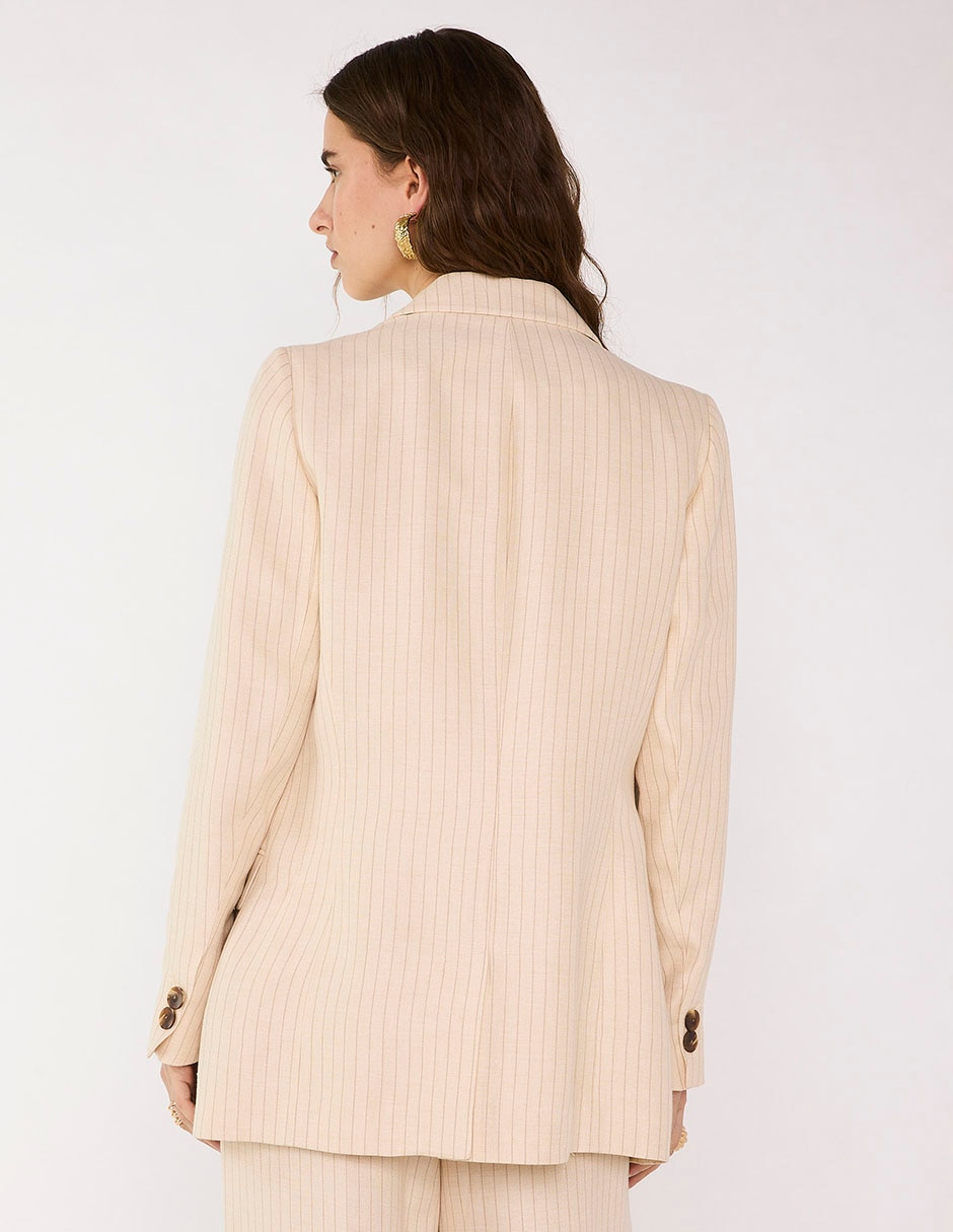 Saco sastreado casual para mujer 4
