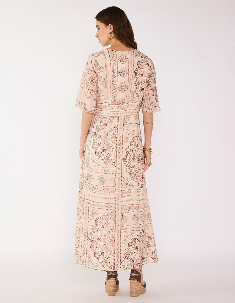 Vestido largo casual para mujer