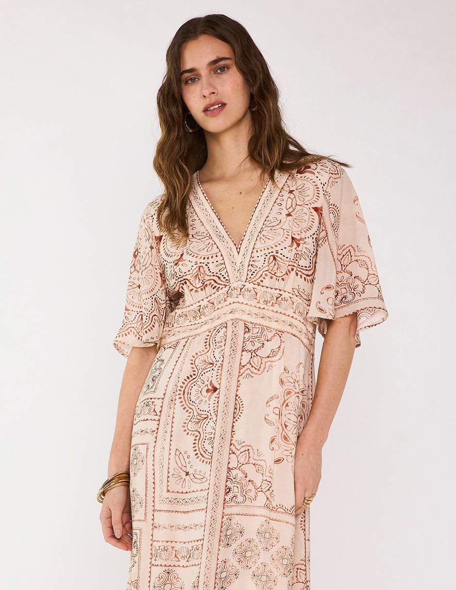 Vestido largo casual para mujer