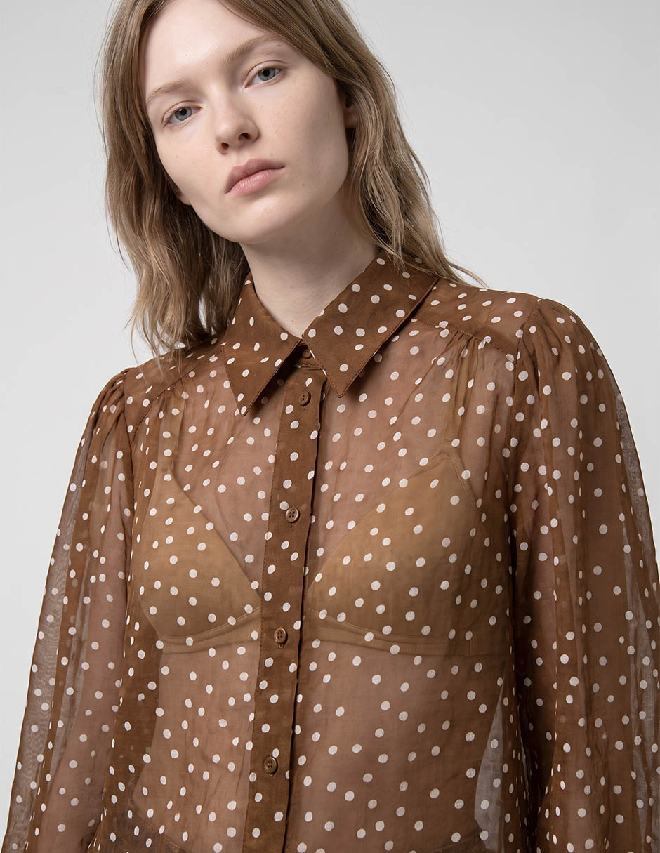 Blusa manga larga para mujer 5
