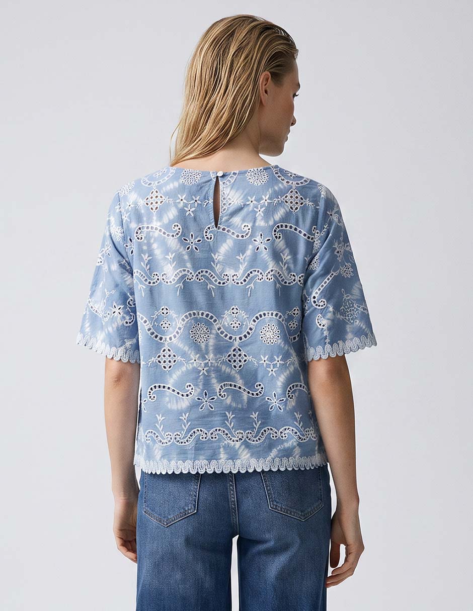 Blusa manga 3/4 para mujer 2