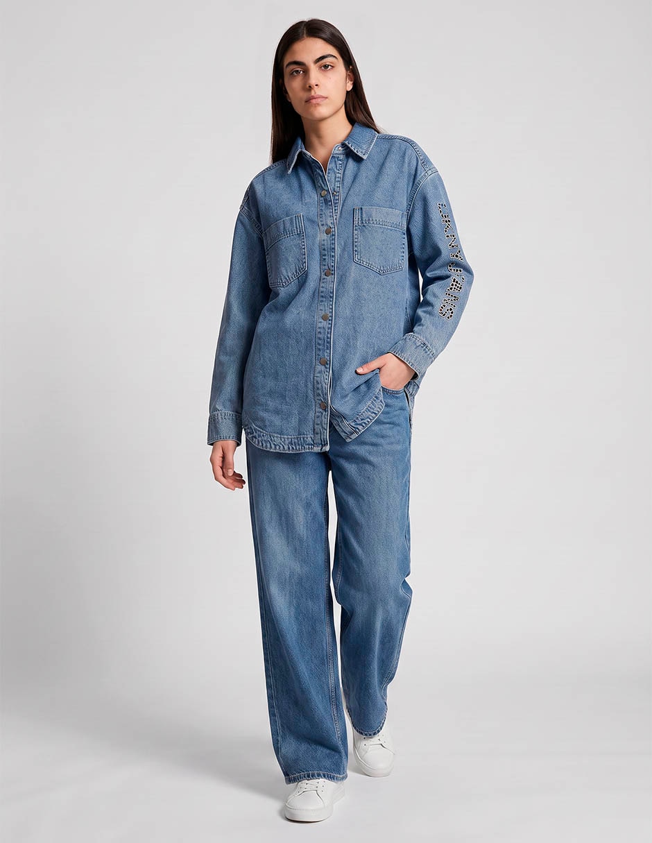 Blusa Dkny Jeans manga larga para mujer