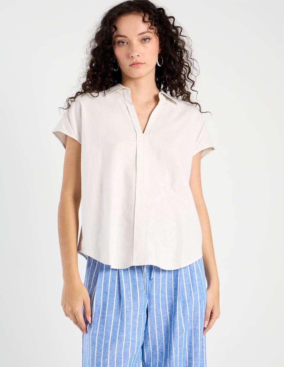 Blusa manga corta para mujer Blusa manga corta para mujer