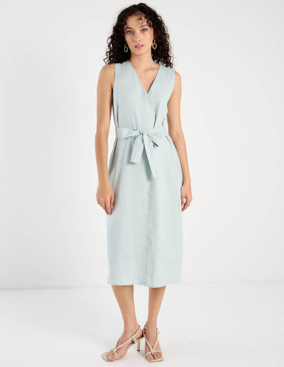 Vestido midi casual para mujer Vestido midi casual para mujer