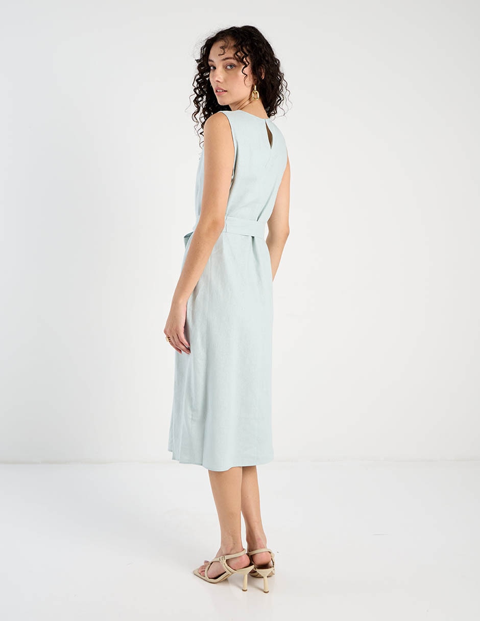 Vestido midi casual para mujer 2