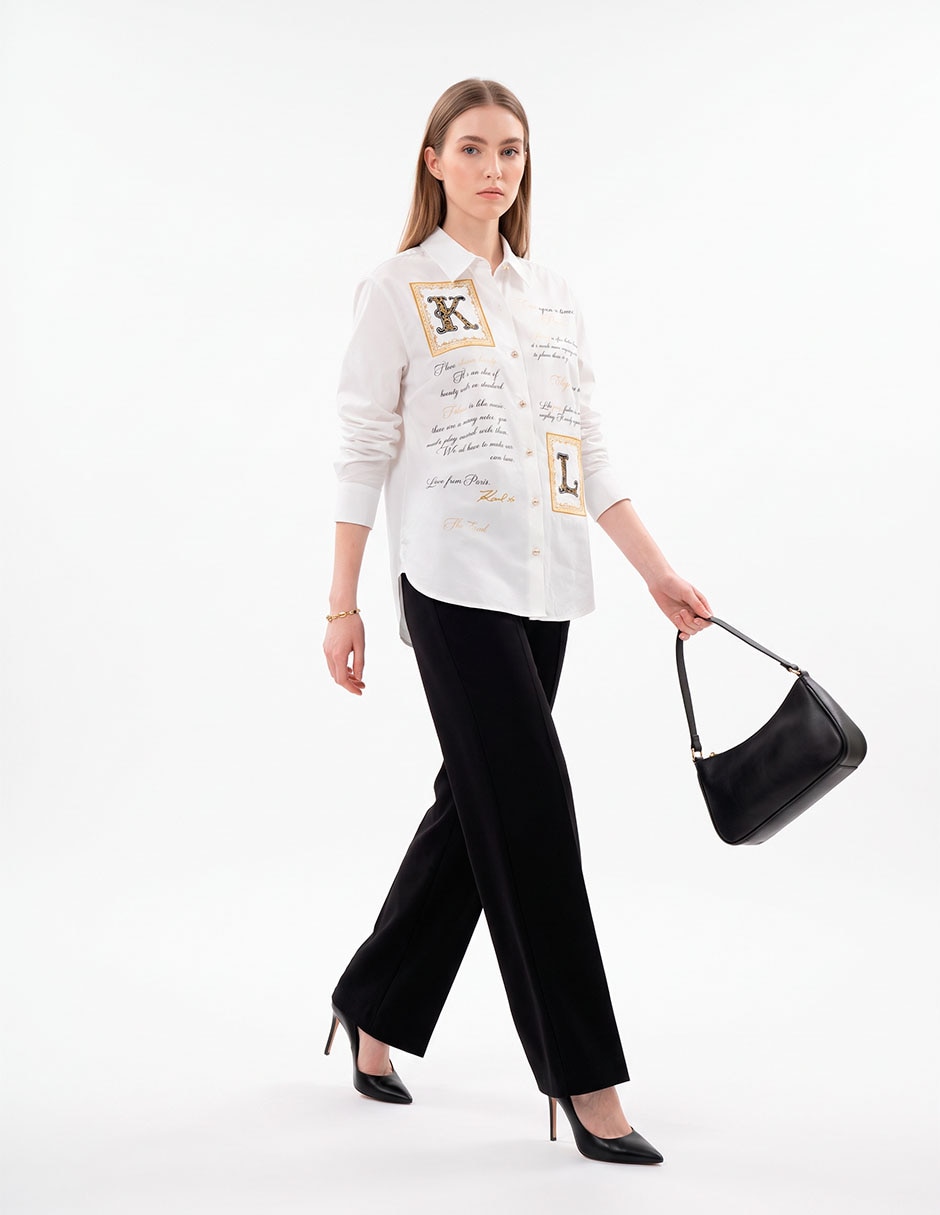 Blusa manga larga para mujer 3