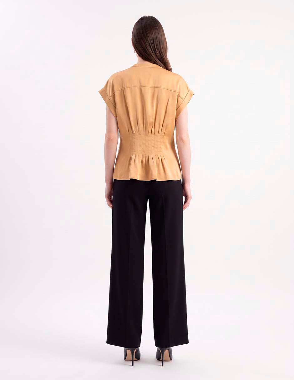 Blusa manga corta para mujer 2
