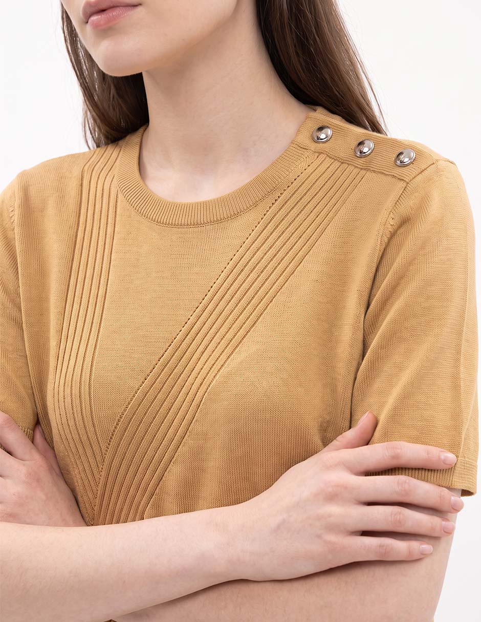 Blusa manga corta para mujer 2
