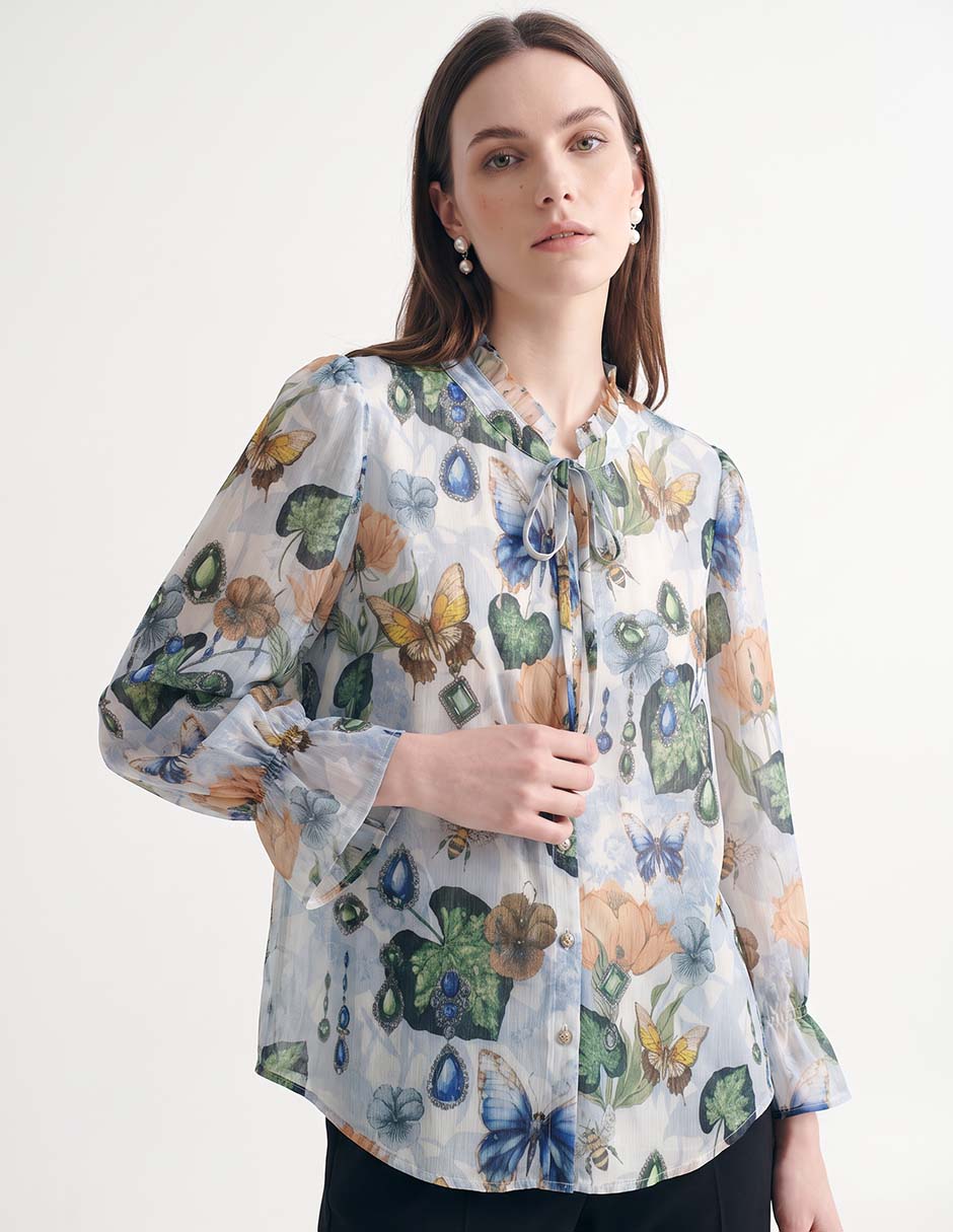 Blusa manga larga para mujer Blusa manga larga para mujer