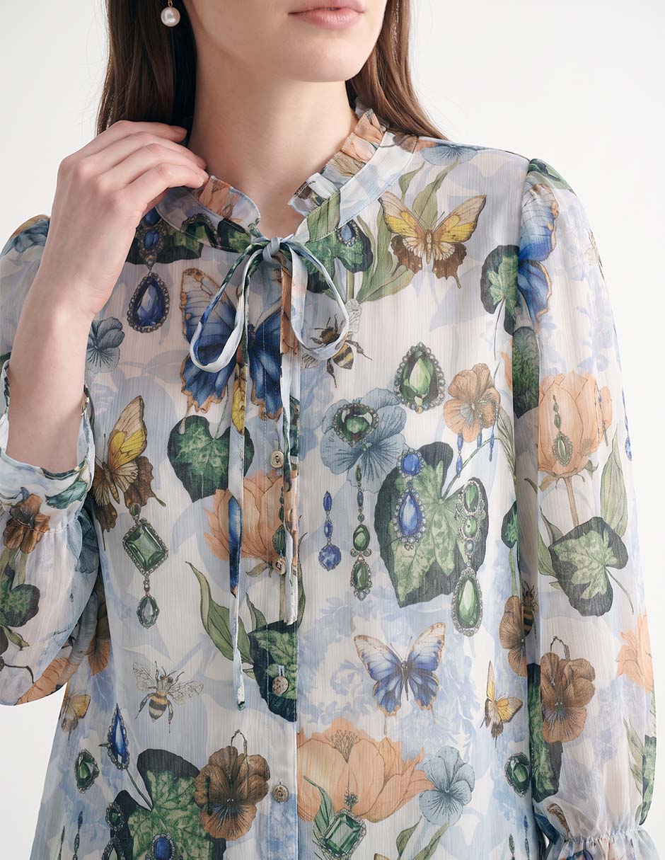 Blusa manga larga para mujer 2