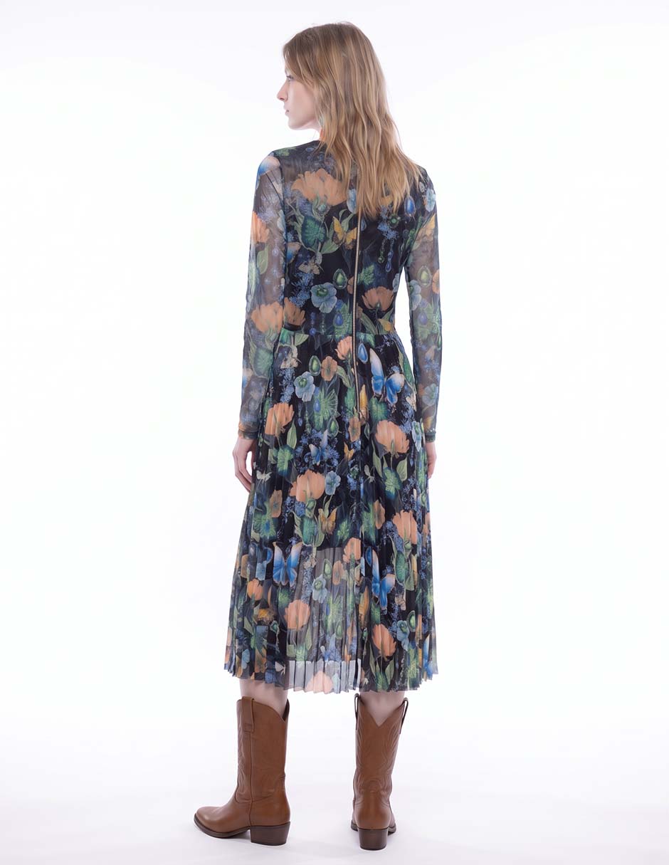 Vestido midi casual para mujer 4