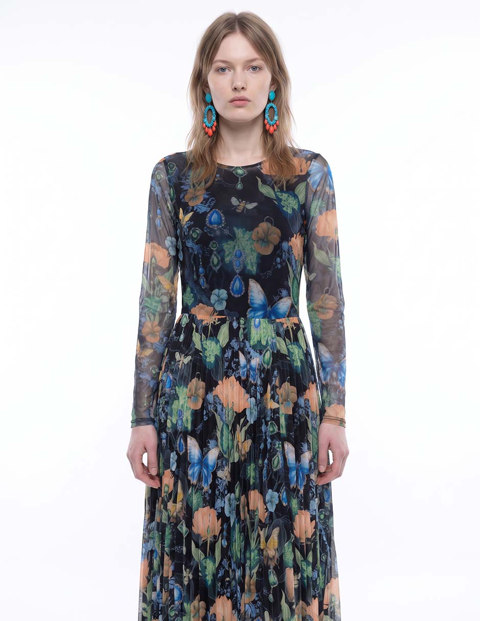 Vestido midi casual para mujer 2