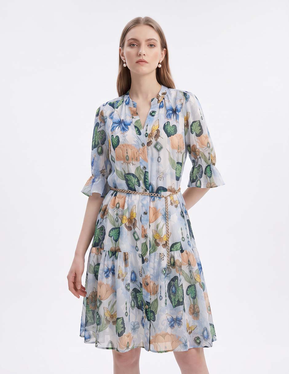 Vestido a la rodilla para mujer 4