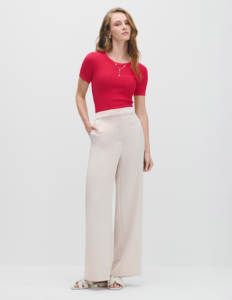 Blusa manga corta para mujer 3