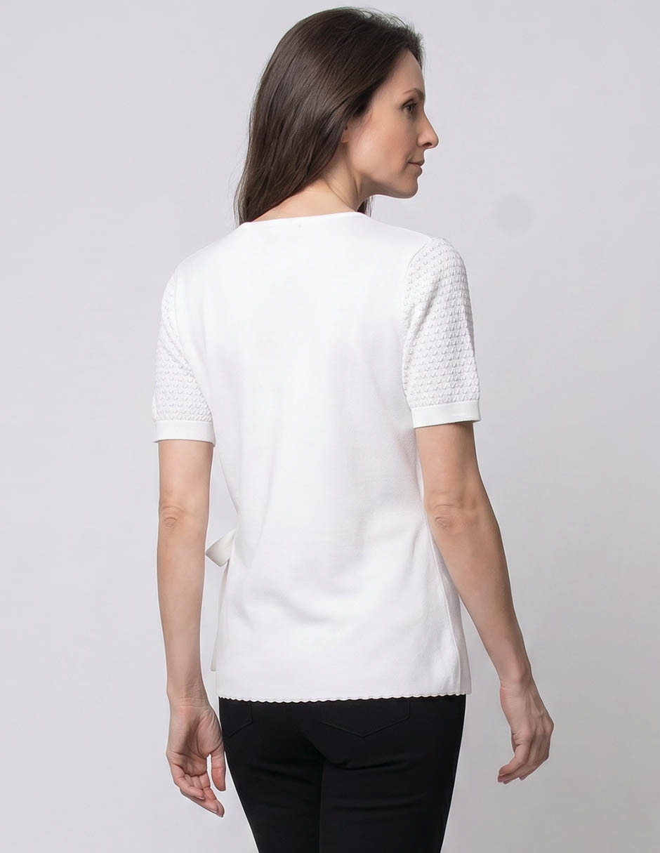 Blusa manga corta para mujer 2