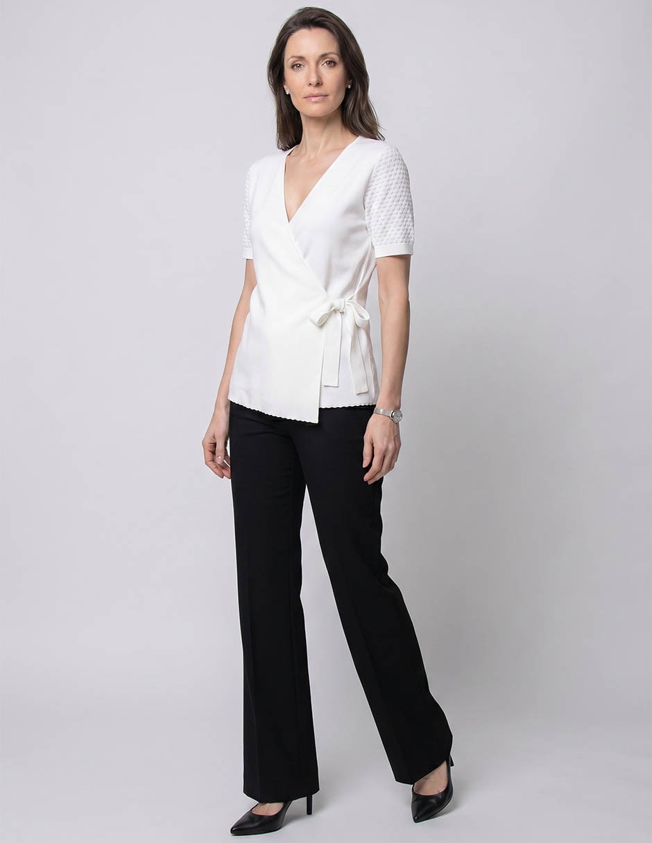 Blusa manga corta para mujer 3