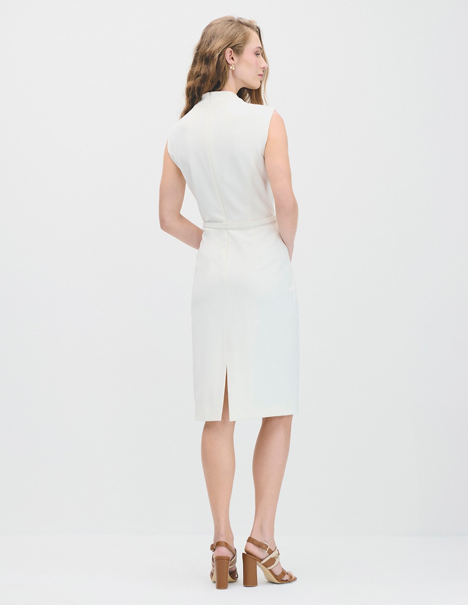 Vestido midi casual akira para mujer