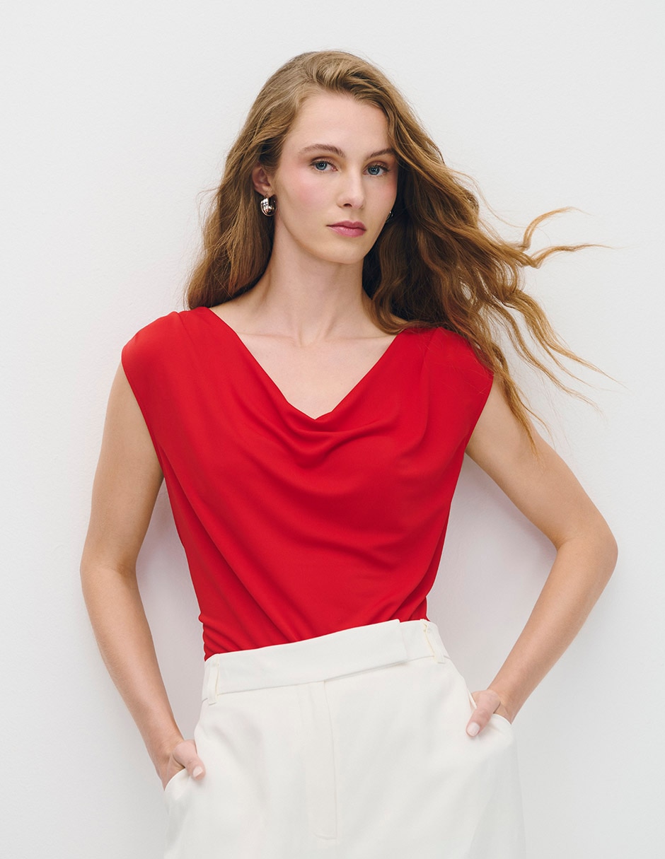 Blusa de tirantes para mujer