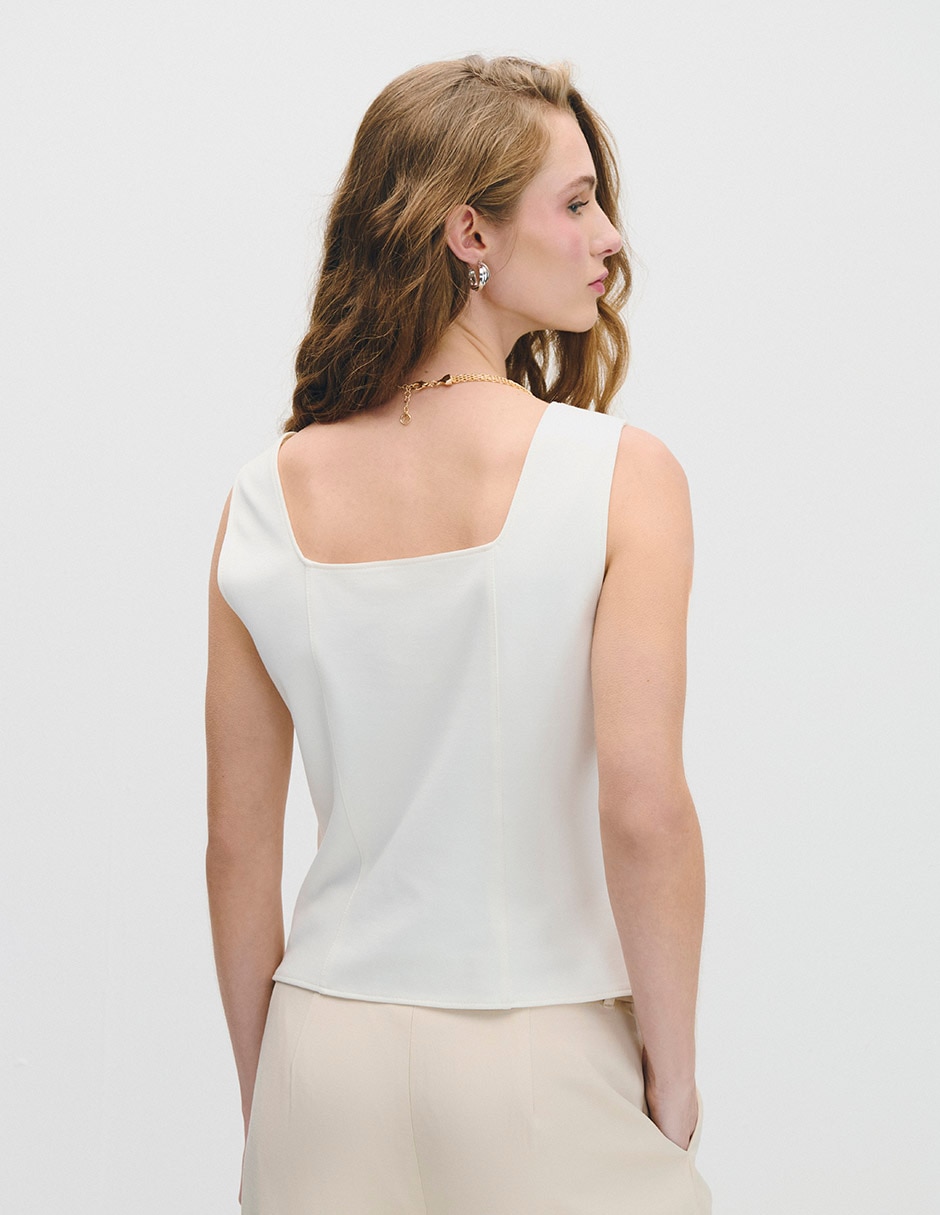 Blusa de tirantes para mujer 4