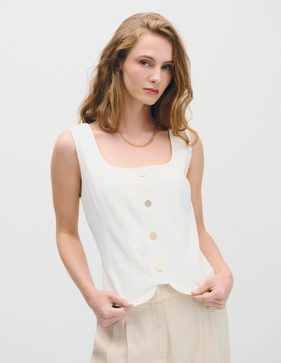 Blusa de tirantes para mujer