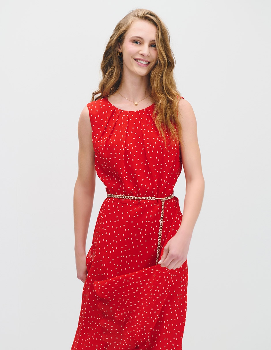 Vestido midi casual Akira para mujer 2